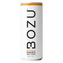 Bozu Hard Seltzer Mango blikjes