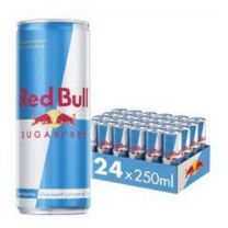 Red Bull Sugarfree blik 24x25cl