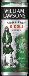William Lawson's & Cola Blik tray 24 x 25cl