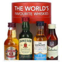 World's Favorite Whisky Box 4x5cl