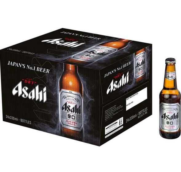 Asahi Super Dry Doos 24x33cl