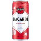 Bacardi Blik Rum & Cola tray 24x25cl