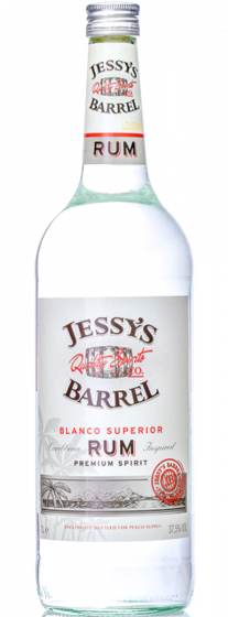 Jessy's Barrel Blanco rum fles 100cl