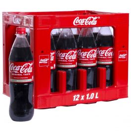 Coca-Cola Fles 1 Liter kopen? [Krat 12x1L] Bestel bij Horecagoedkoop