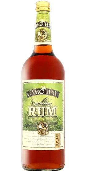 Cabo Bay Brown Rum fles 1 liter 37,5%