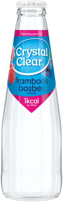 Crystal Clear framboos bosbes krat 28x20cl
