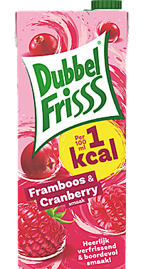 Dubbelfrisss framboos cranberry 6x1,5Ltr.