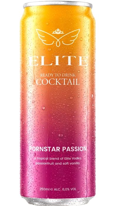 Elite Vodka Pornstar Passion blik 12x25cl