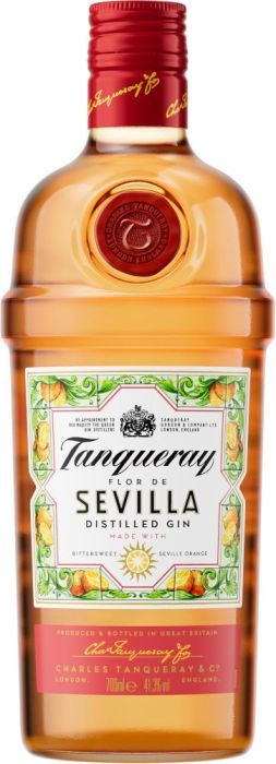 Tanqeray flor de Sevilla gin. fles 70cl