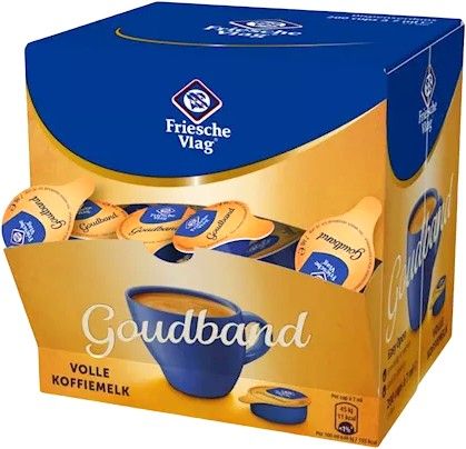 Friesche Vlag Goudband Koffiemelk Cups 200x7ml