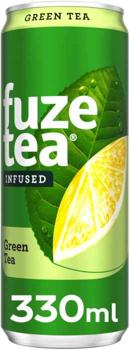 Fuze tea Green blik tray 24x33cl