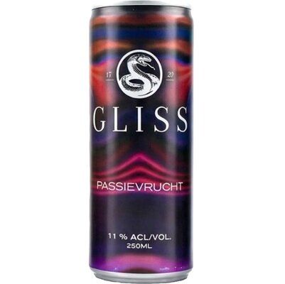 Gliss Cognac Passionfruit Pineapple blik tray 12x25cl