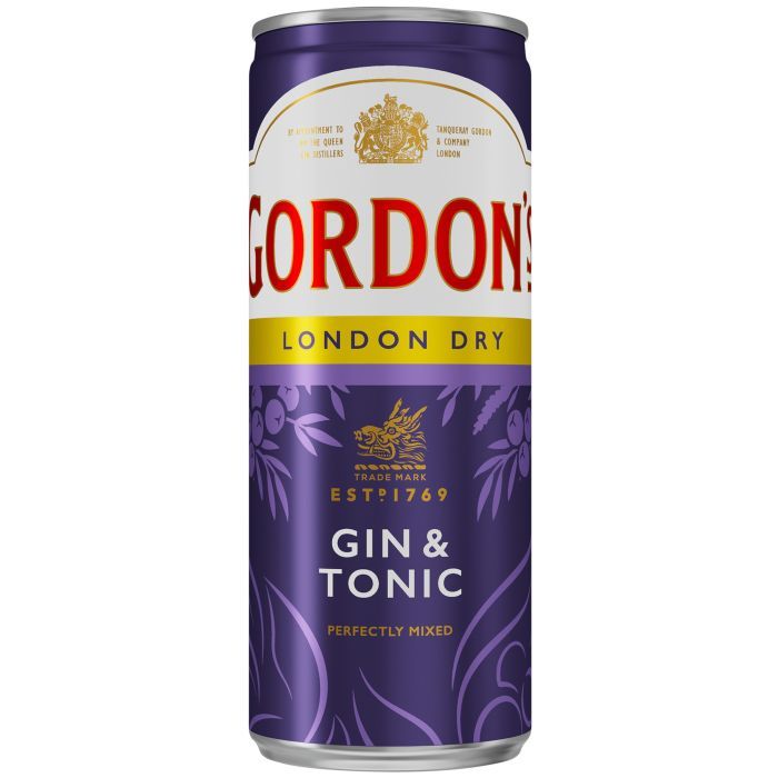 Gordon's Gin&Tonic Blik 12x25cl