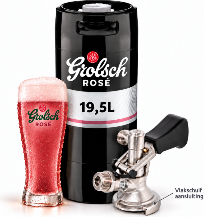 Grolsch rosé fust 19,5L