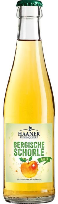 Haaner Apfelschorle krat 20x25cl
