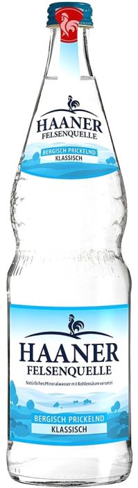 Haaner Klassisch sprankelend tafelwater 12x70cl