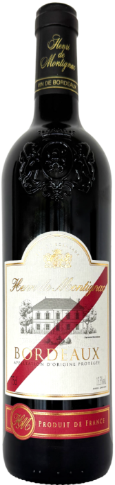 Henri de Montignac Bordeaux Rouge fles 75cl