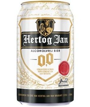 Hertog Jan 0.0% alc blik 4x6x33cl