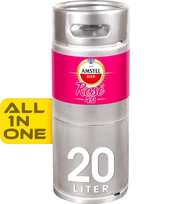 Amstel Rosébier AIO fust 20 liter