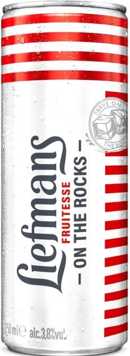 Liefmans Fruitesse fruitbier in blik 6x4x25cl