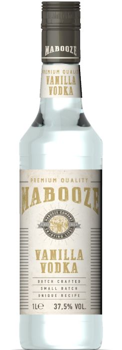 Mabooze Premium Vanille Vodka fles 1 Liter.