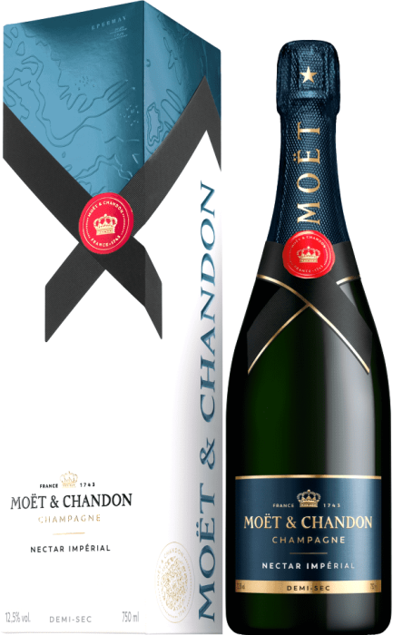 Moët & Chandon Nectar Imperial fles 750ml Giftbox