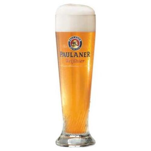 Paulaner weissbier bierglas 50cl
