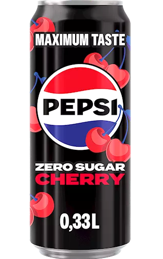 Pepsi ZERO SUGAR Cherry Blik 12x33cl