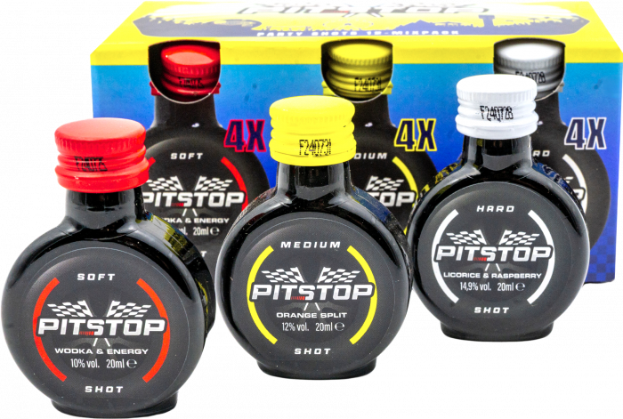 Pitstop Party-shot 12x20cl