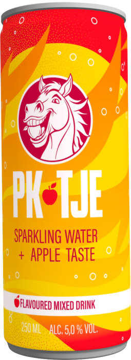 PK tje sparkling water & Apple mixdrink 12x25cl