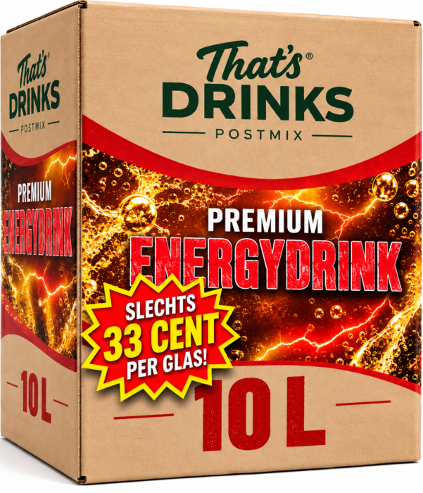 Premium energy Drink Postmix 10 L