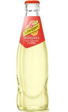 Schweppes Agrumes krat 24x25cl