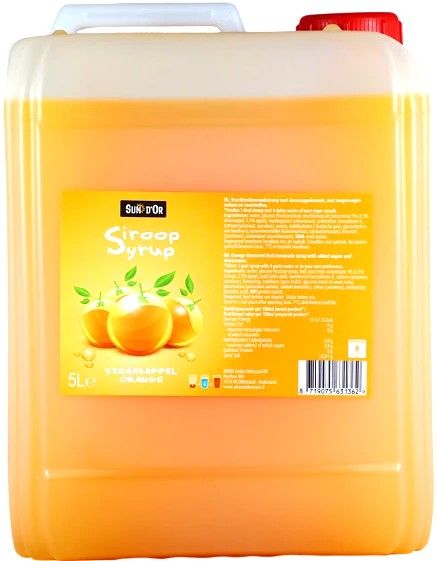 Limonadesiroop Sinaasappel 5 L