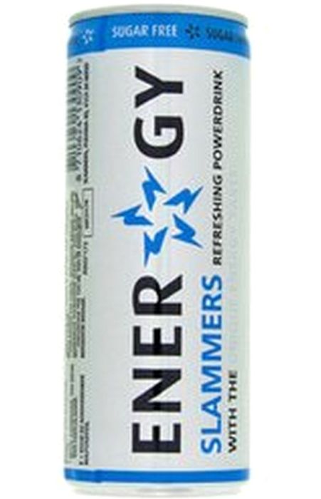 Slammers Energy drink Light blik 24x25cl