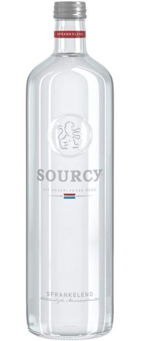Sourcy Pure red glas tafelwater doos 12x75cl