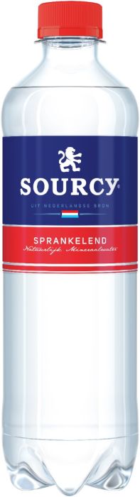 Sourcy Rood sprankelend Mineraalwater 6x500ml
