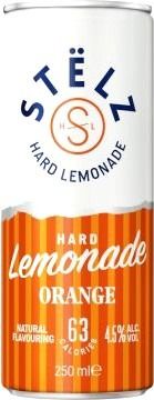 Stëlz Hard Lemonade Orange 12 blikjes x 25cl