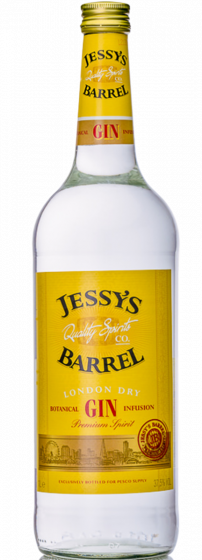 Jessy's Barrel Gin fles 1 Liter 