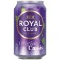 Royal Club Cassis Blik tray 24x330ml