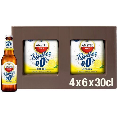 leerplan blauwe vinvis Mening Amstel Radler 0.0% kopen? [Krat 24x30cl] Bestel bij Horecagoedkoop.nl