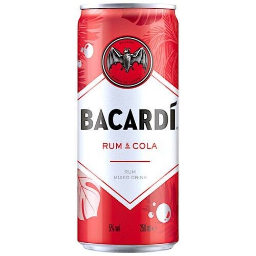 engel stapel rechtbank Bacardi Cola blikjes kopen? Bestel bij Horecagoedkoop.nl