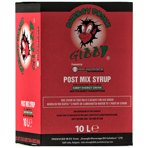 Energy Drink Postmix kopen? Bestel voordelig bij Horecagoedkoop