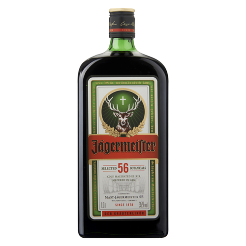 Montgomery dikte Baan Jägermeister 1L kopen? Bestel snel op Horecagoedkoop.nl