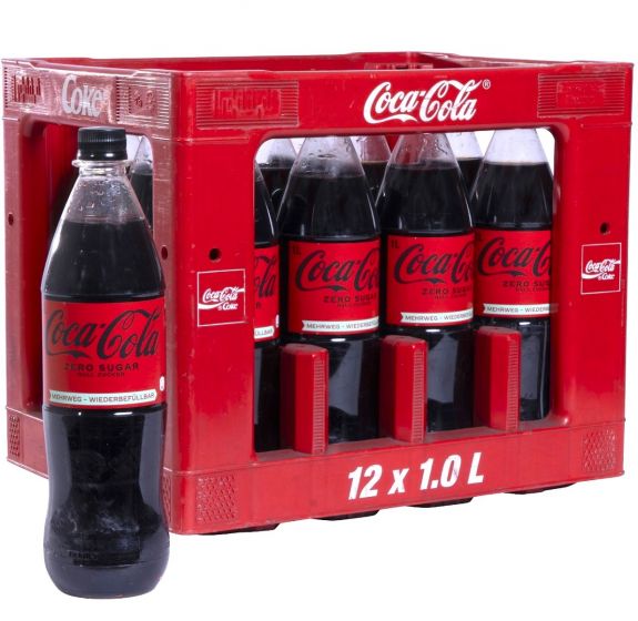 Coca Cola ZERO Krat Hard-PET