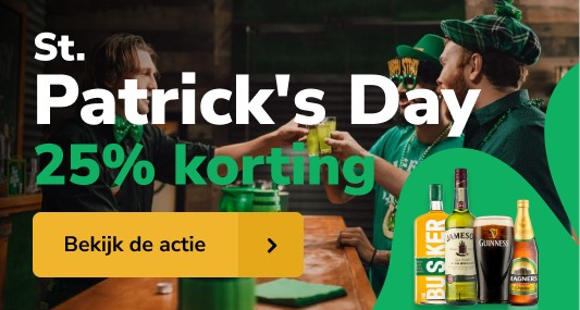 St. Patrick's Day actie 2025
